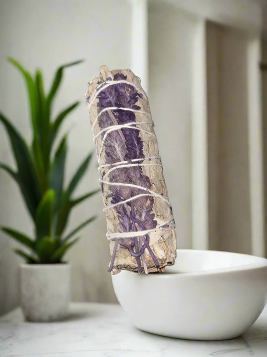 White Sage & Lavender Smudge Stick