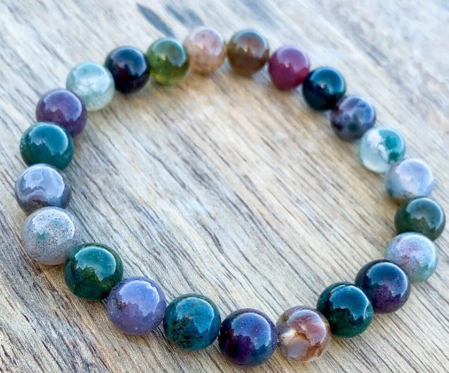 Fancy Jasper Healing Beaded Stone Bracelet